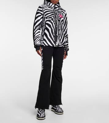 Zebra-print ski jacket | Dolce&Gabbana