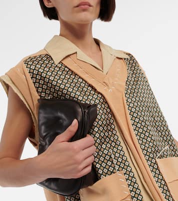 Camicia in cotone e seta con stampa | Maison Margiela