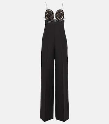 Combi-pantalon en lin et coton mélangés | Stella McCartney