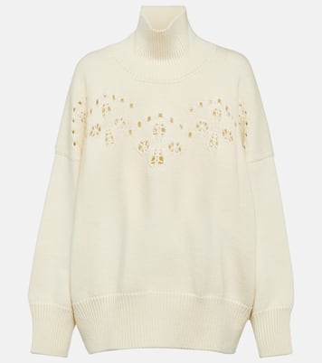 Pointelle wool sweater | Chloé