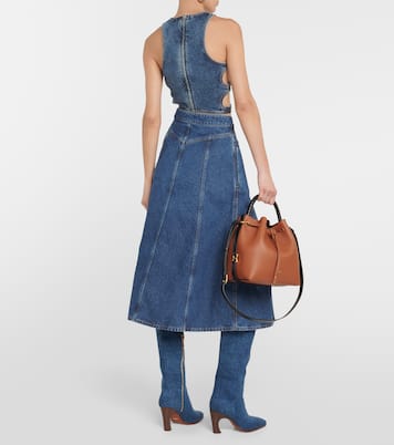 Jupe midi en jean | Chloé