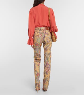 Pantaloni regular in twill di cotone | Etro