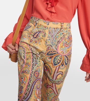 Pantaloni regular in twill di cotone | Etro