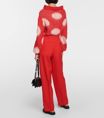Wool tapered pants | Marni