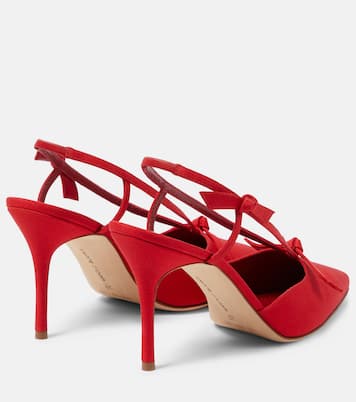 Corintia bow-detail slingback pumps | Manolo Blahnik