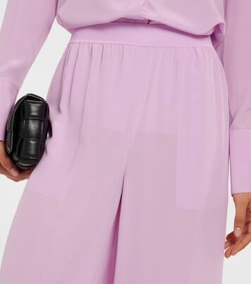 Hulin silk crêpe wide-leg pants | Joseph