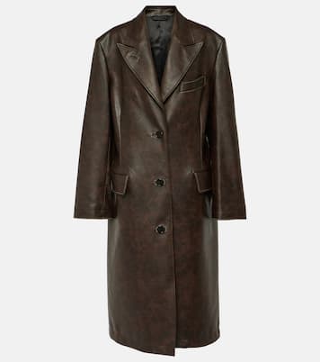 Ovittor faux leather coat | Acne Studios
