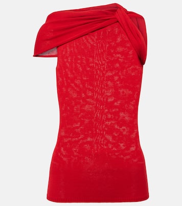 Knitted one-shoulder top | Rick Owens
