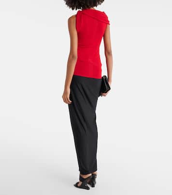 Knitted one-shoulder top | Rick Owens