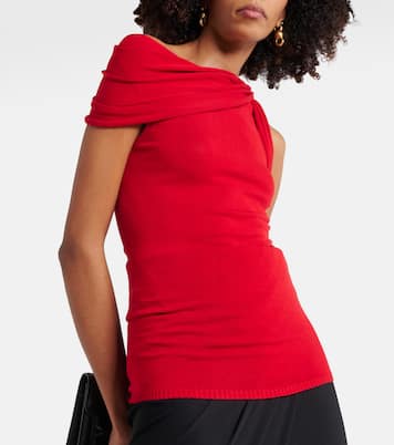 Knitted one-shoulder top | Rick Owens