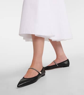 Ballerine Mary Jane Romy in pelle | Aquazzura