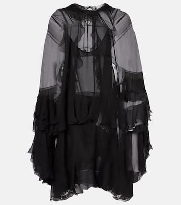 Minikleid aus Seidenchiffon | Chloé