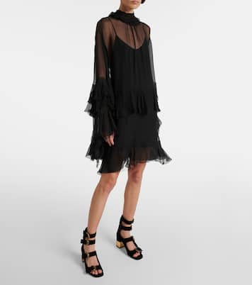 Minikleid aus Seidenchiffon | Chloé