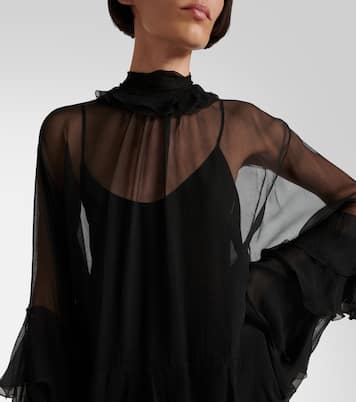 Minikleid aus Seidenchiffon | Chloé