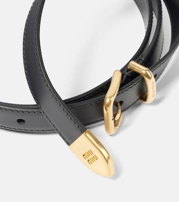 Gürtel aus Leder | Miu Miu
