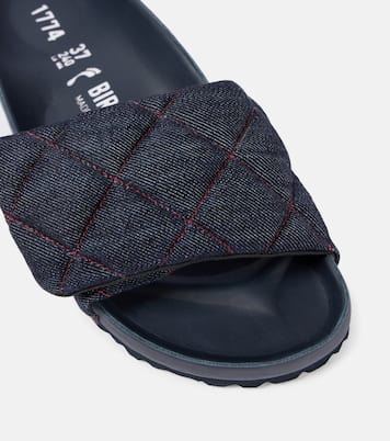 Sylt quilted denim slides | Birkenstock 1774