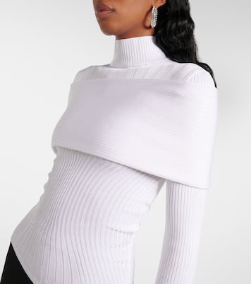 Top in maglia a coste | Mugler
