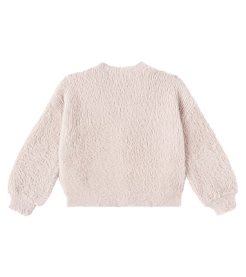 Fuzzy cardigan | Rylee + Cru