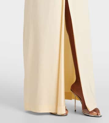 Embellished gathered gown | Rabanne