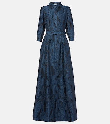 Robe longue Courtney en jacquard | Simkhai