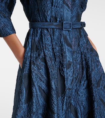 Robe longue Courtney en jacquard | Simkhai
