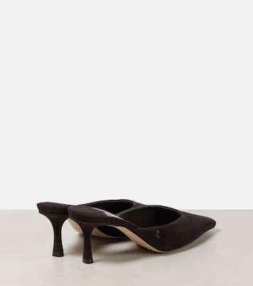 Mules Vivi 65 en daim | Jimmy Choo