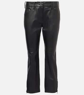 Pantalon à taille basse en cuir | Magda Butrym