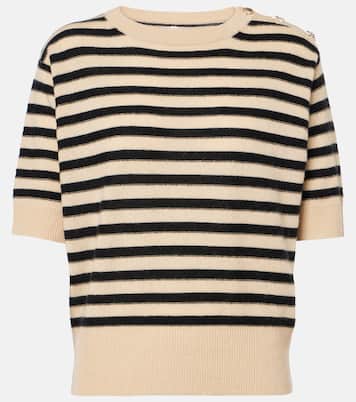 Striped wool and cashmere sweater | Jardin des Orangers