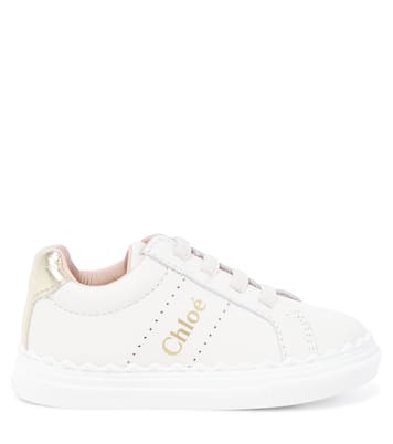 Baby Sneakers aus Leder | Chloé Kids