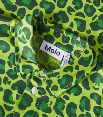 Camicia Richie in cotone con stampa leopardata | Molo