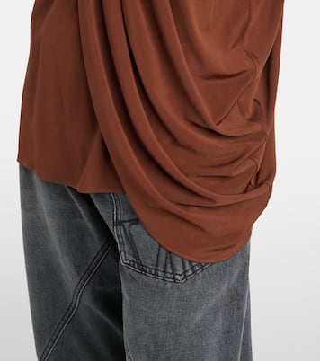 Top in crêpe con scollo all’americana | JW Anderson