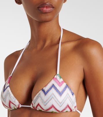Zigzag lamé bikini | Missoni