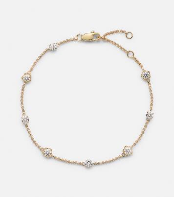 Berkeley 14kt gold bracelet with diamonds | Stone and Strand
