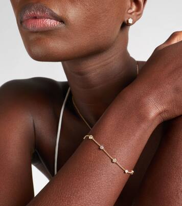 Berkeley 14kt gold bracelet with diamonds | Stone and Strand