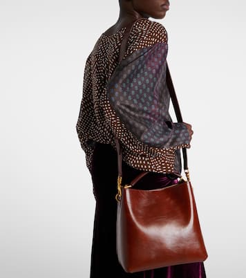 Tote Bag Grip Small aus Leder | Dries Van Noten