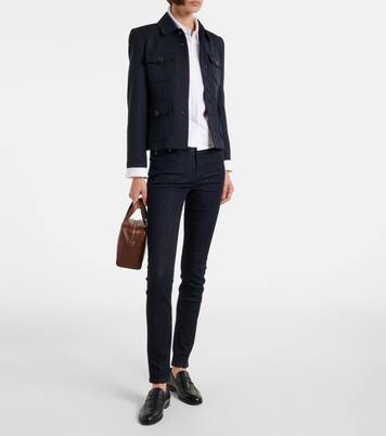 Geneva mid-rise skinny jeans | AG Jeans