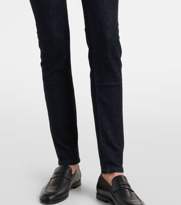 Geneva mid-rise skinny jeans | AG Jeans