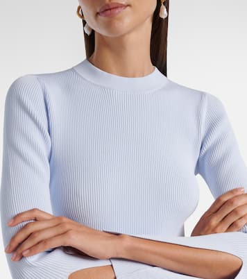 Kenlie taffeta-trimmed midi dress | Simkhai