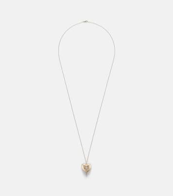 9kt gold necklace with diamond | Persée