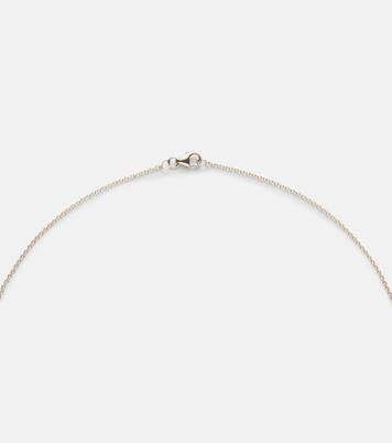 9kt gold necklace with diamond | Persée