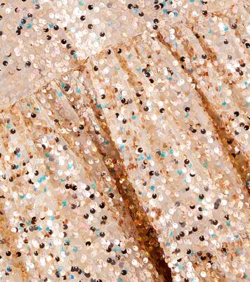 Lila bow-detail sequined dress | Konges Sløjd