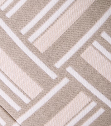 Coussin en jacquard de laine et cachemire | Loro Piana