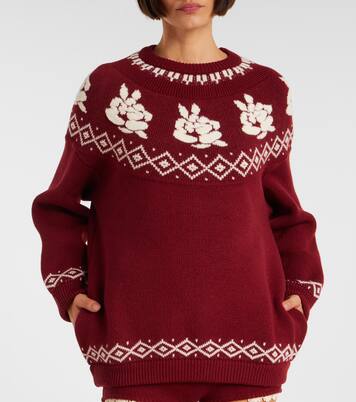 Patterned wool sweater | Magda Butrym