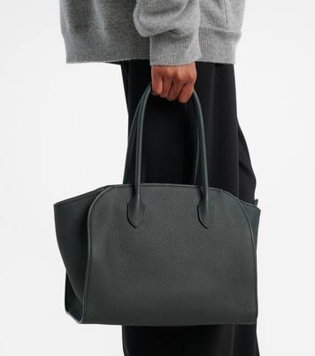 Marlo 12 leather tote bag | The Row