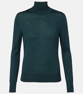 Wool and silk turtleneck sweater | Carolina Herrera