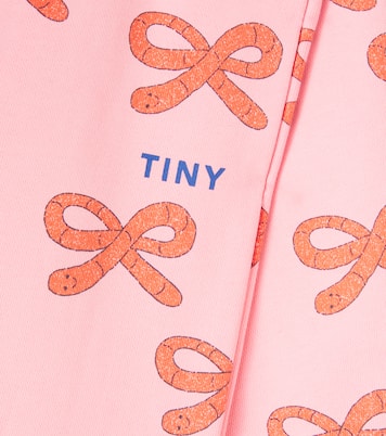 Worms printed cotton jersey sweatpants | Tinycottons