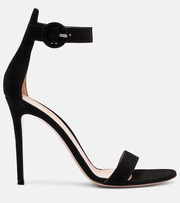 Portofino 105 suede sandals | Gianvito Rossi
