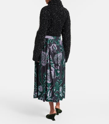 Jupe midi imprimée | Dries Van Noten