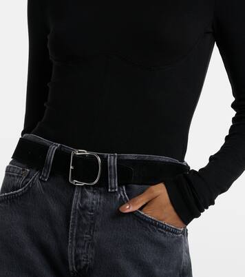 توب ليوتار من الجيرسيه بياقة عالية Wilma | Agolde