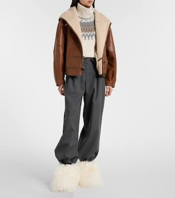 Bottines après-ski Meribel en shearling | Bogner